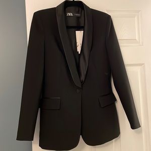 Zara Tuxedo Blazer NWT